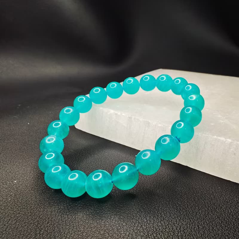 天河石 手串 手鍊 天然水晶 水晶手串 9mm 水晶手鍊