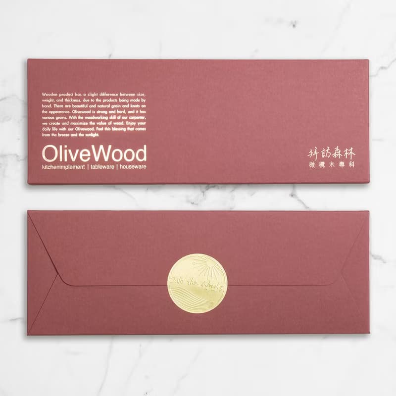 餐具木筷-家庭號6雙套組-23公分-橄欖木筷-老朋友限定禮