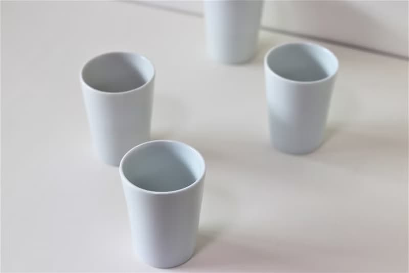 【茶器物】白瓷水杯