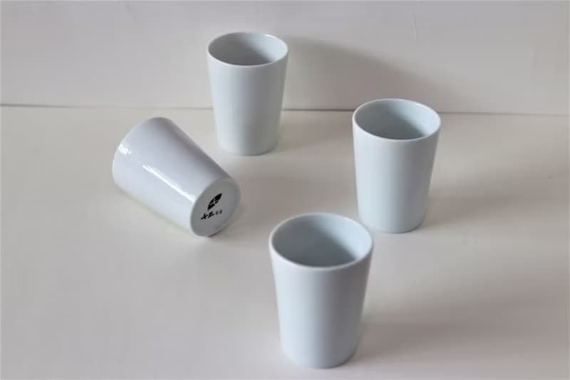 【茶器物】白瓷水杯