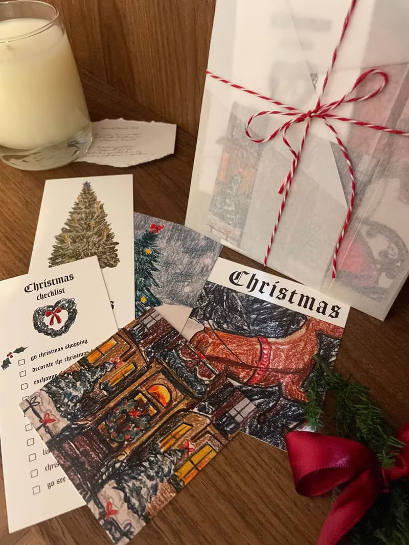【聖誕禮物Christmas】聖誕明信片/小卡