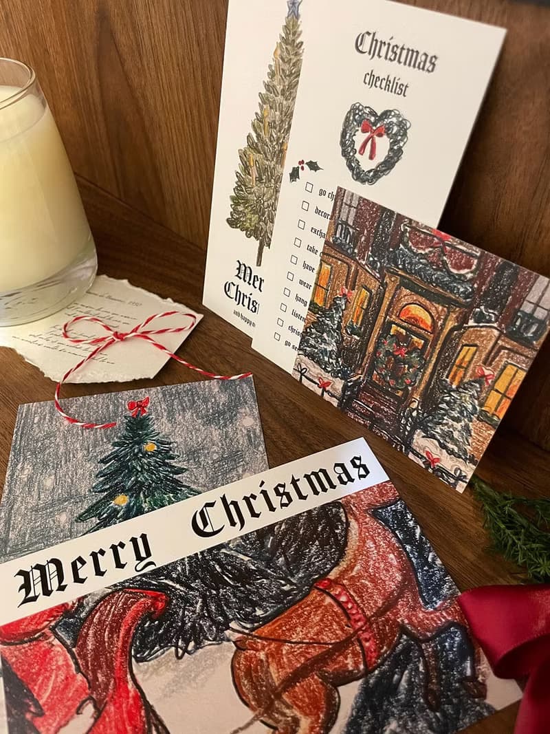 【聖誕禮物Christmas】聖誕明信片/小卡