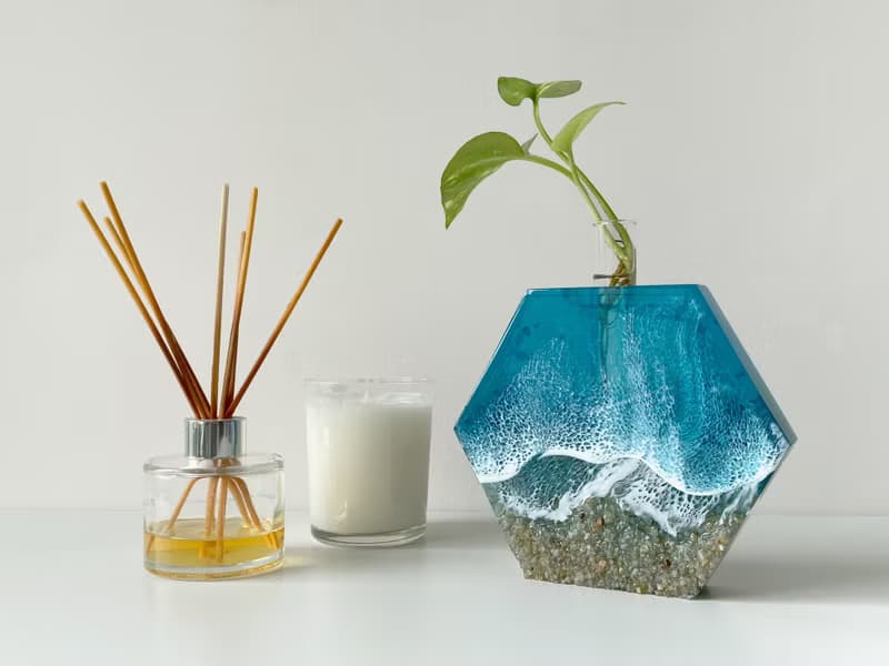 Desktop Plant Holder, Home Deco, Housewarming, Wedding gift, Desktop Deco