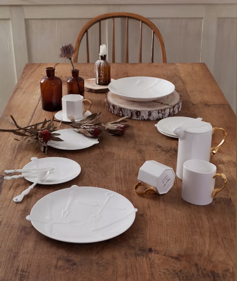 ANOTHER CERAMIC 10'' Cutlery Plate