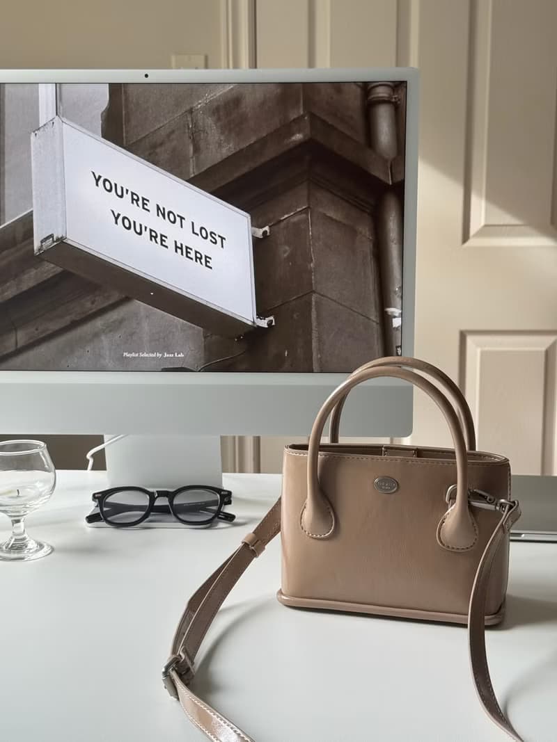 韓國 The Ally | Rudy Bag | 米色 |斜背包