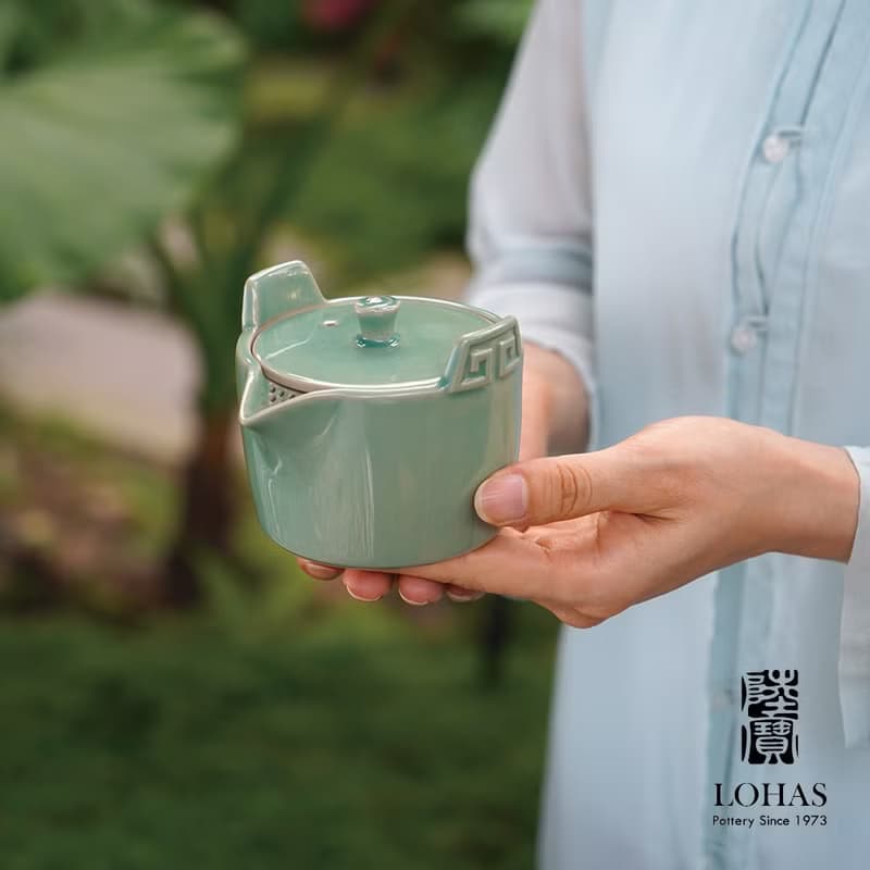 【中秋送禮】陸寶 雲龍茶組 1壺2杯 茶具組 茶器