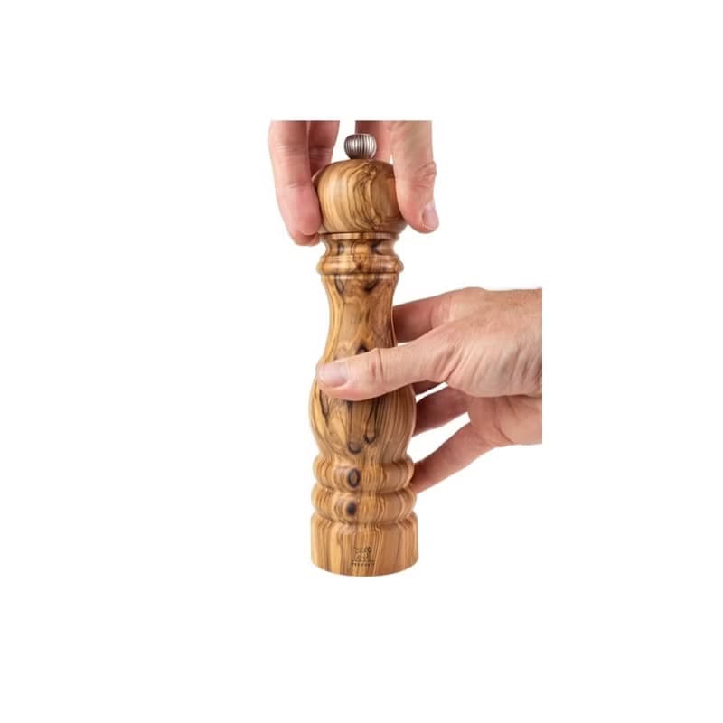 【法國製造】Peugeot Paris 橄欖木鹽/胡椒磨坊Olive Wood 22cm
