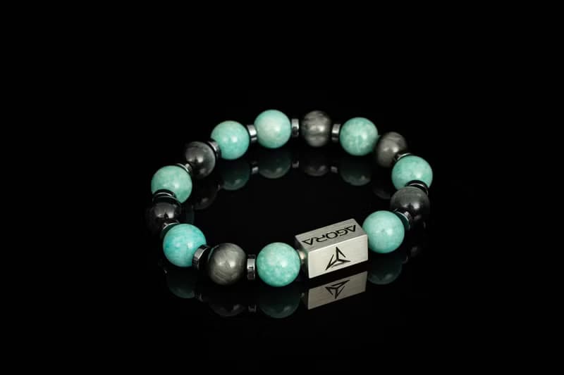 【極幽】 |  孔雀石 | 鷹眼石 | 水晶手鍊