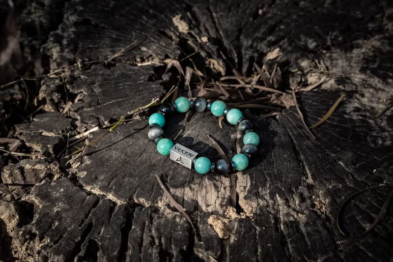 【極幽】 |  孔雀石 | 鷹眼石 | 水晶手鍊