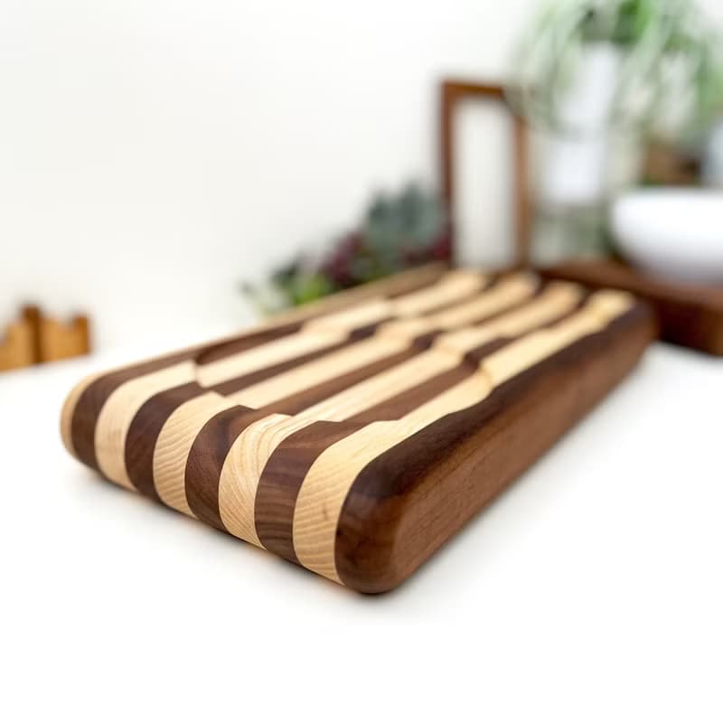 KATOMOKU 貓咪桌/為2件 橡木 日本製造　喂食碗