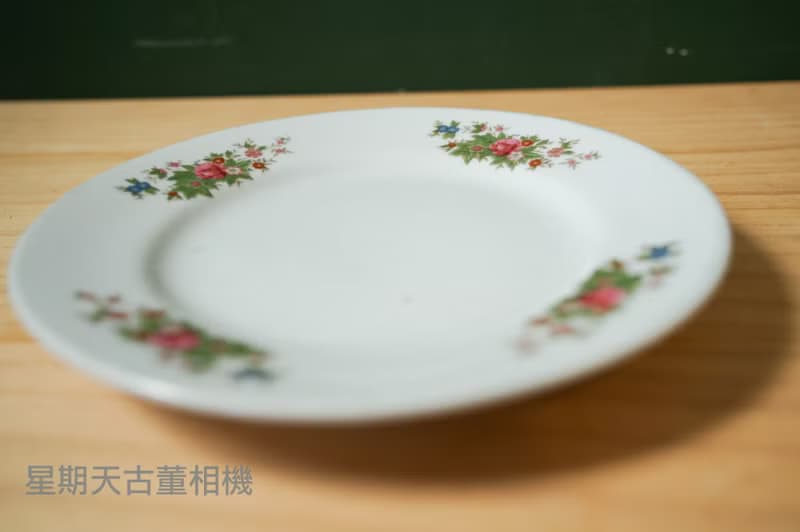 【北極二手雜貨】早期 大同瓷器 小盤子 點心盤 粉色花朵 禮物
