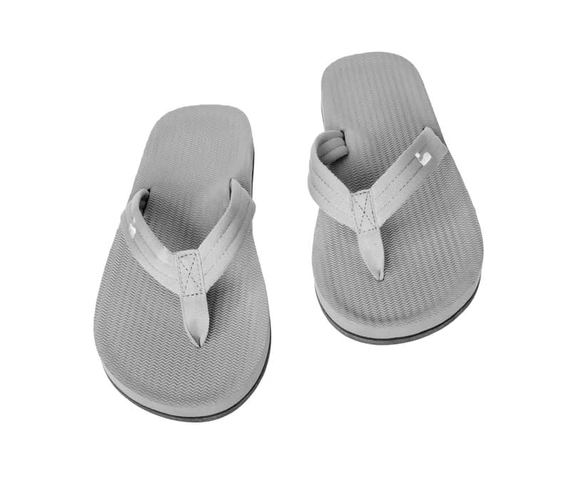 【春夏新品】indosole 環保拖鞋 Easy Living  山岩灰 男
