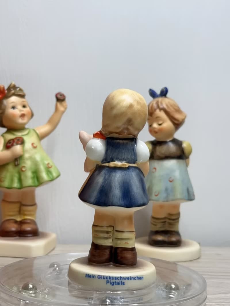 德國頂級瓷偶Hummel收藏中古手工手繪喜姆娃娃小尺寸/一等品