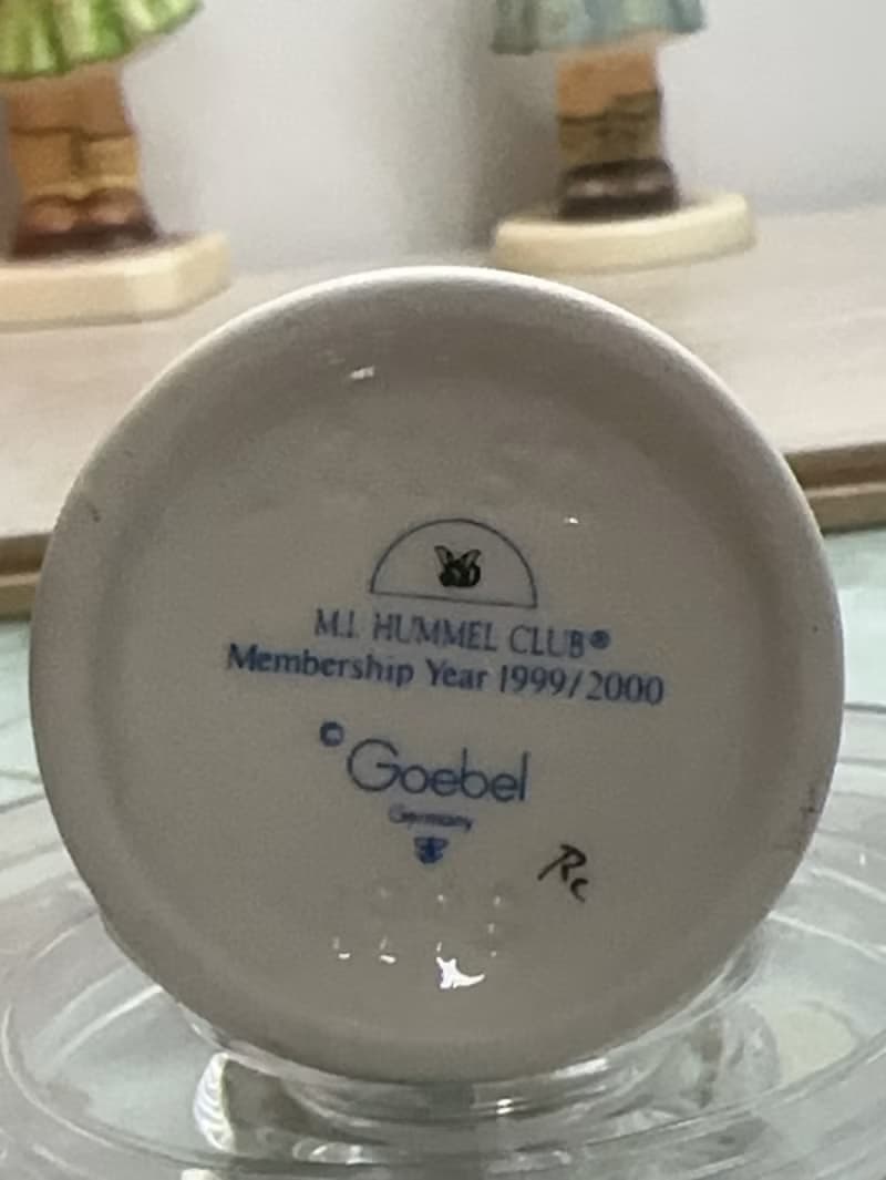 德國頂級瓷偶Hummel收藏中古手工手繪喜姆娃娃小尺寸/一等品