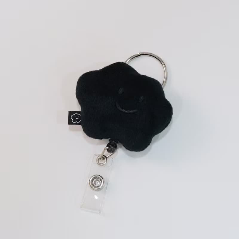 迷你娃娃伸縮扣 喜寶 EMO 鑰匙圈 毛絨掛飾 證件扣 伸縮夾