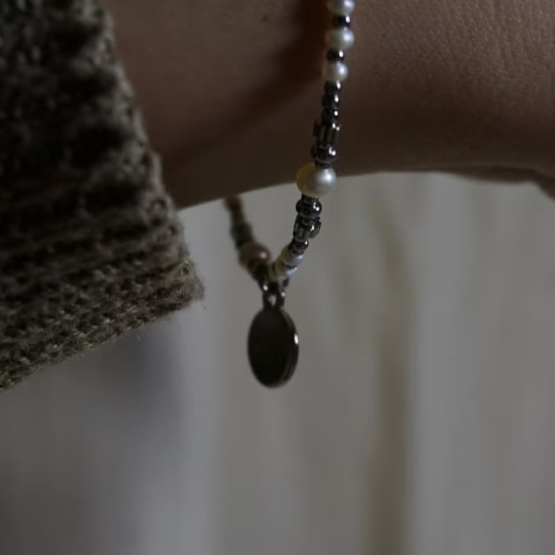 ll MODO 設計款淡水珍珠手鍊 ll 淡水珍珠手鍊 BR-00006