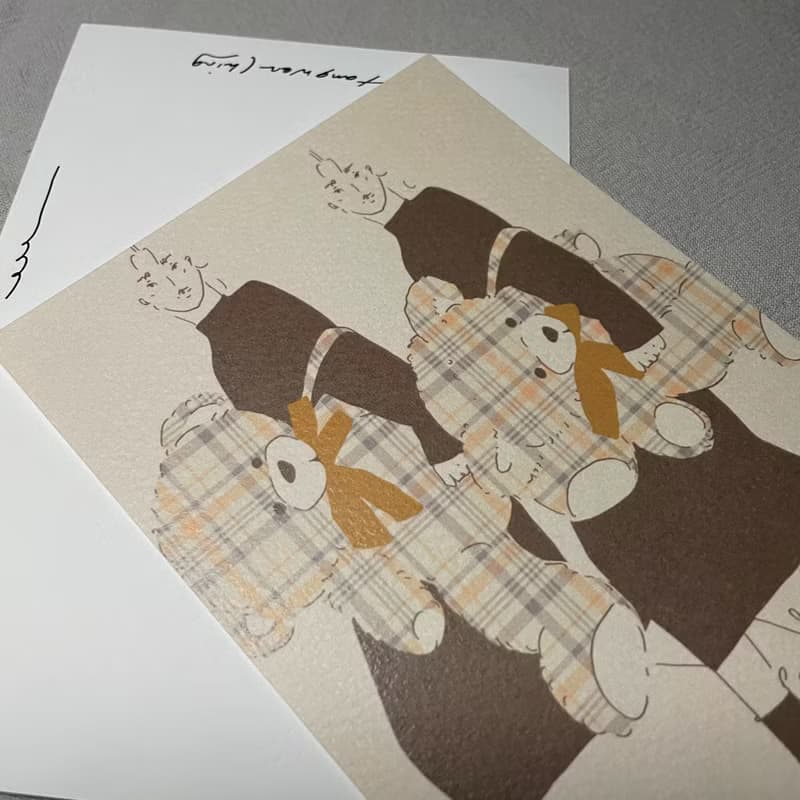 teddies 明信片