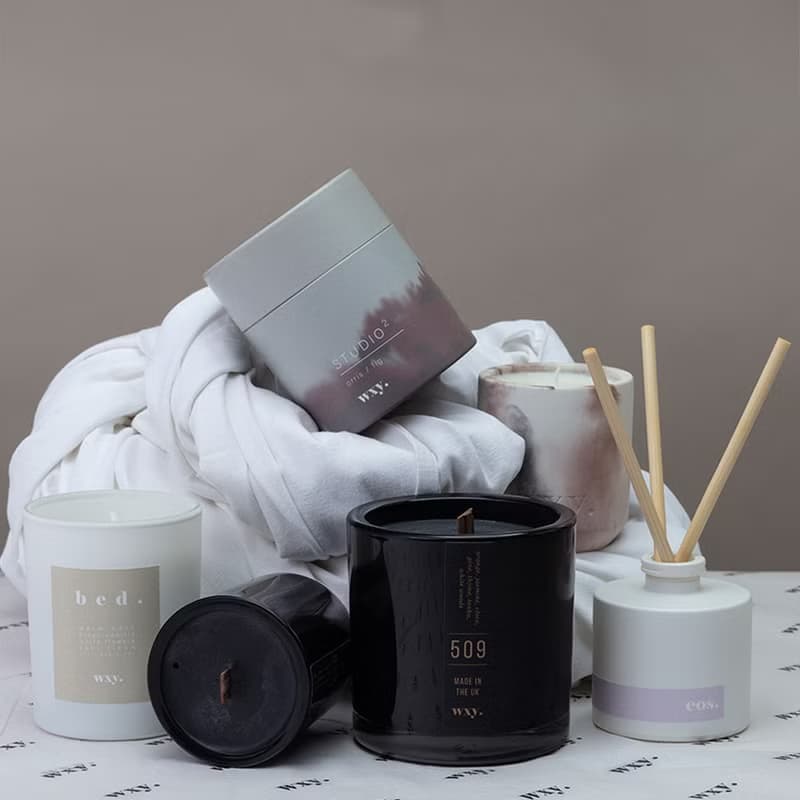 【英國 wxy】Umbra 蠟燭(L)-519 檸檬,白麝香& 皮革 /350g