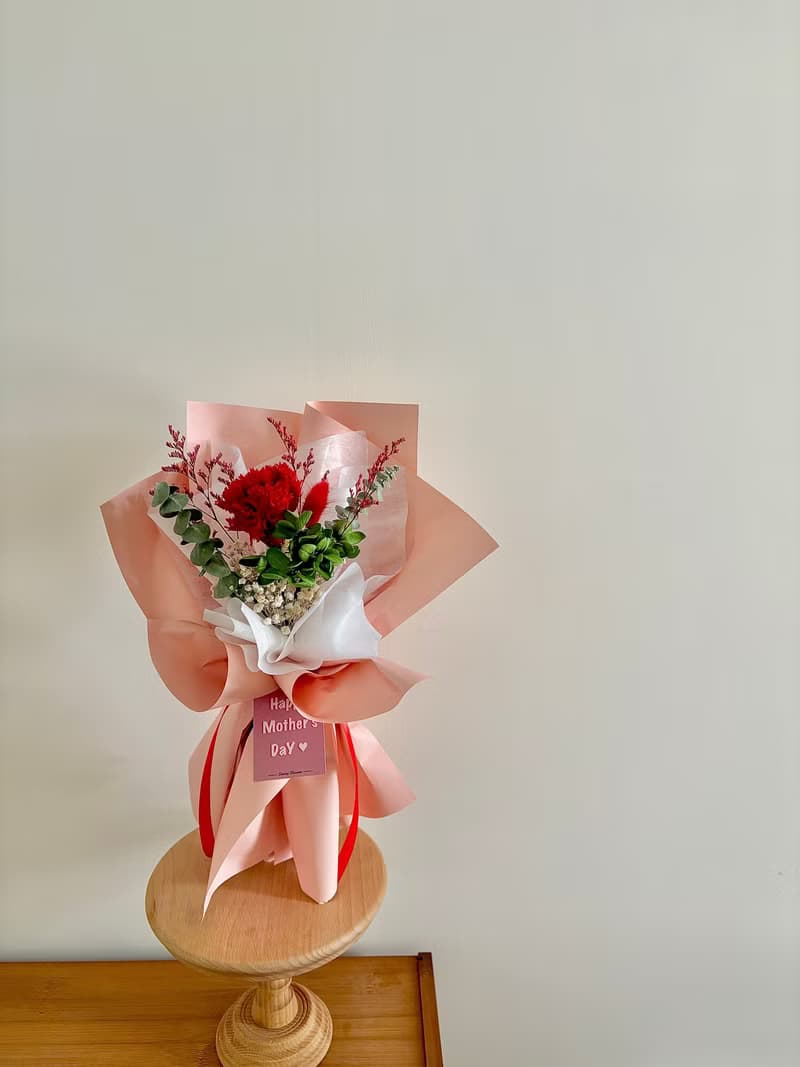 sueing_blossom  永生康乃馨花束