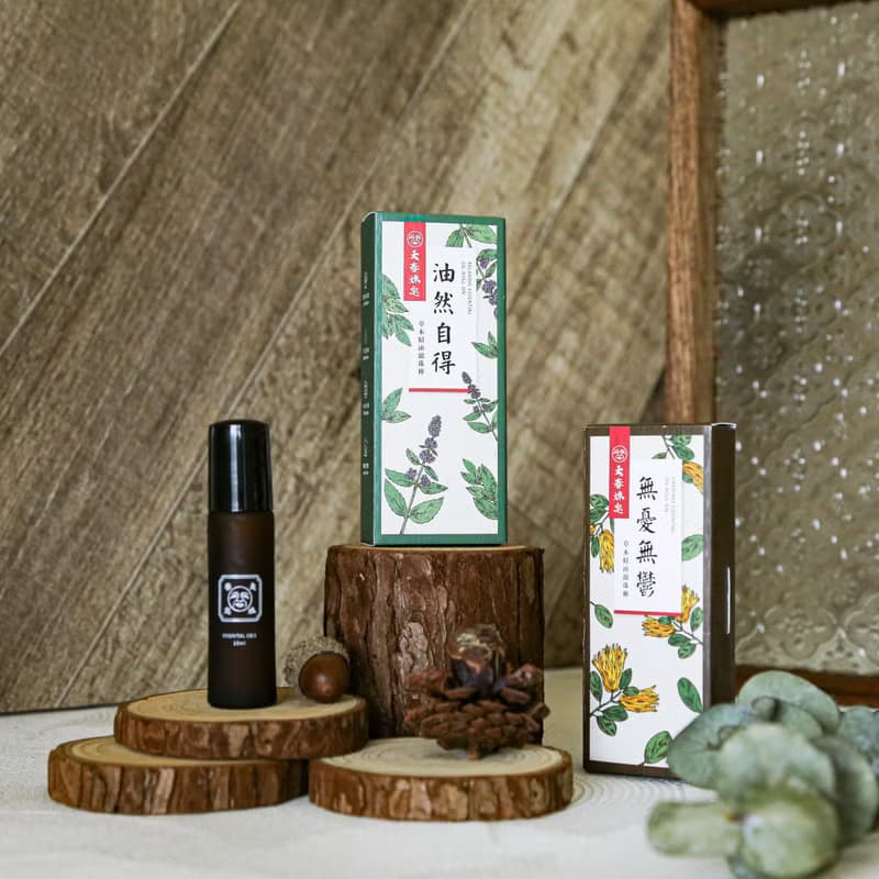 油然自得滾珠棒【草本精油】 提振精神 10ml