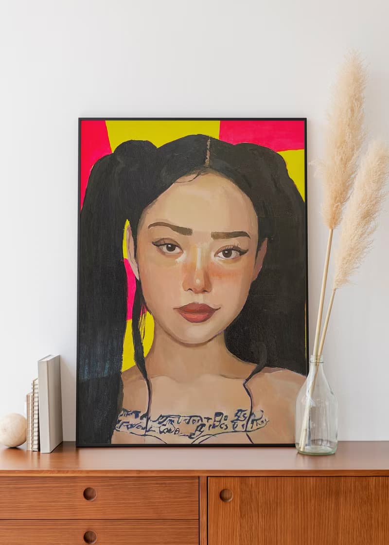 定制人像|畫人物|人像畫|生日禮物