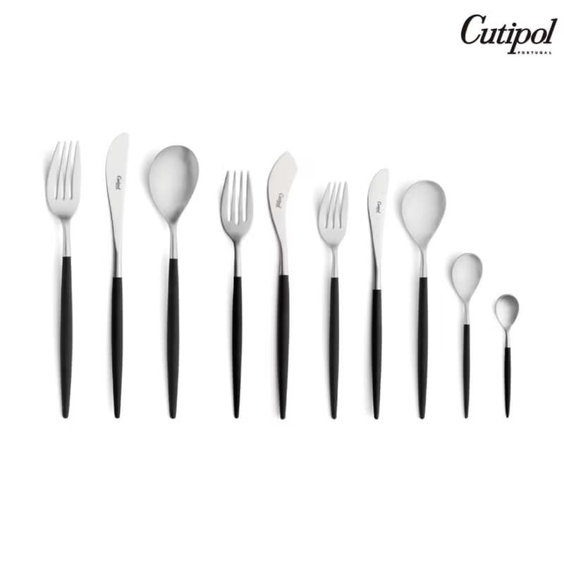 葡萄牙 Cutipol  MIO  黑銀  主餐匙