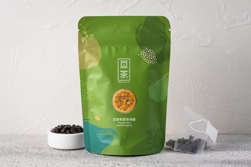 【百香果烏龍茶包】水果 窨香 原葉立體茶包  5入  |亘茶