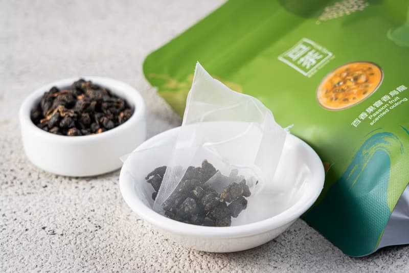 【百香果烏龍茶包】水果 窨香 原葉立體茶包  5入  |亘茶