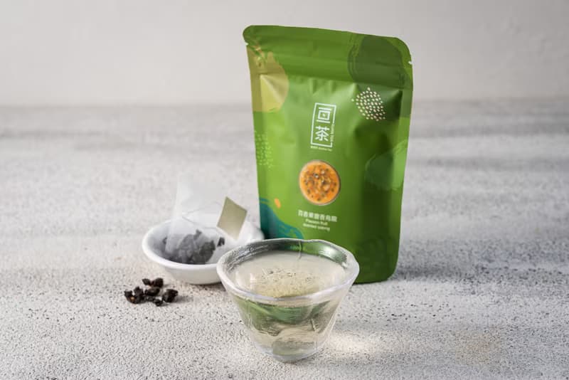 【百香果烏龍茶包】水果 窨香 原葉立體茶包  5入  |亘茶