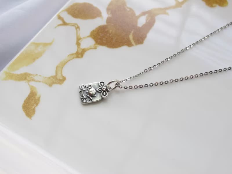 御守 【必勝喵喵】925銀 可雙面配戴 交換禮物