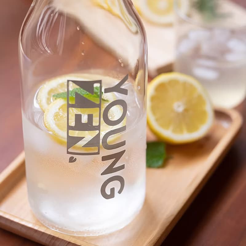 【永禎】耐熱玻璃水壺 調飲瓶 水瓶 玻璃瓶 1000ML