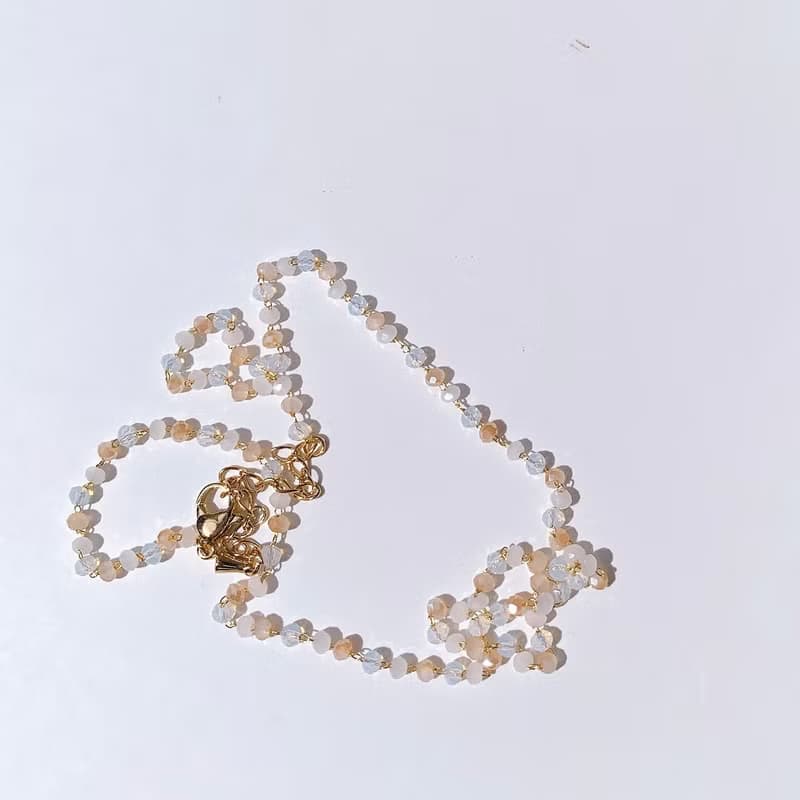 夏日淡彩串珠項鍊 Twinkle beads Necklace