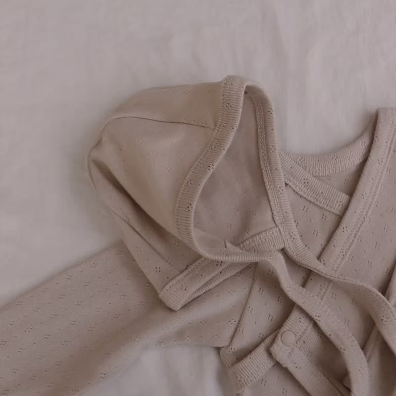 韓國透氣全綿通花布料新生兒套裝  •Ohoh Newborn Set•