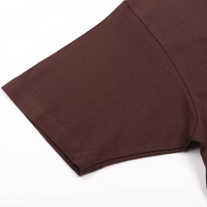 早餐俱樂部 美式懷舊短袖 Tshirt 衫系列 深啡/朱古力色