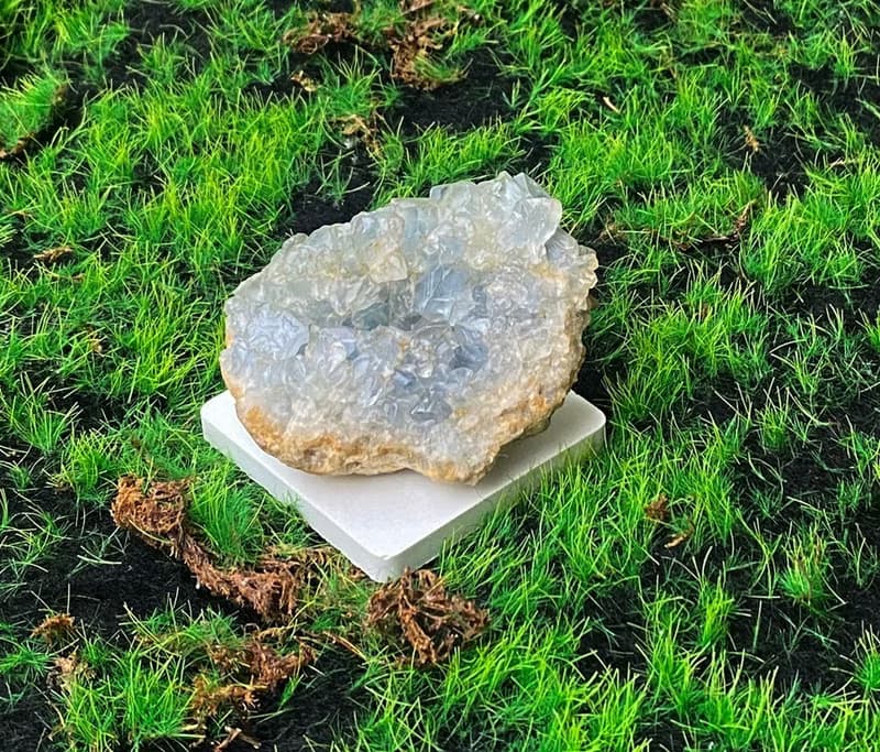 天青石| 天然水晶礦石|  療癒 治癒 開運  | 快速出貨 能量水晶