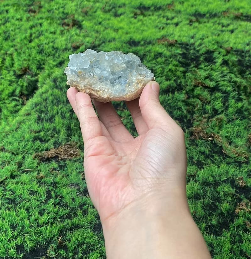 天青石| 天然水晶礦石|  療癒 治癒 開運  | 快速出貨 能量水晶