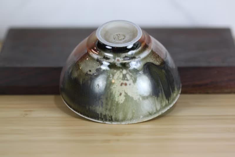 【送禮好物】120ml 天目釉 柴燒茶杯 茶碗 鶯歌名家葉敏祥作品