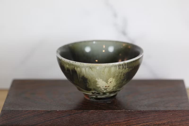 【送禮好物】120ml 天目釉 柴燒茶杯 茶碗 鶯歌名家葉敏祥作品