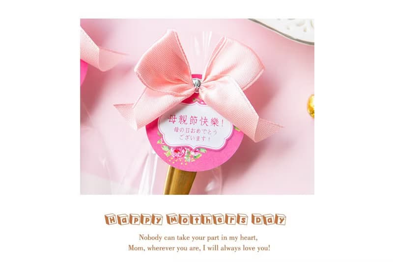 (附贈蝴蝶結吊牌包裝)母親節禮贈品-精巧包玫瑰湯匙 活動 感謝