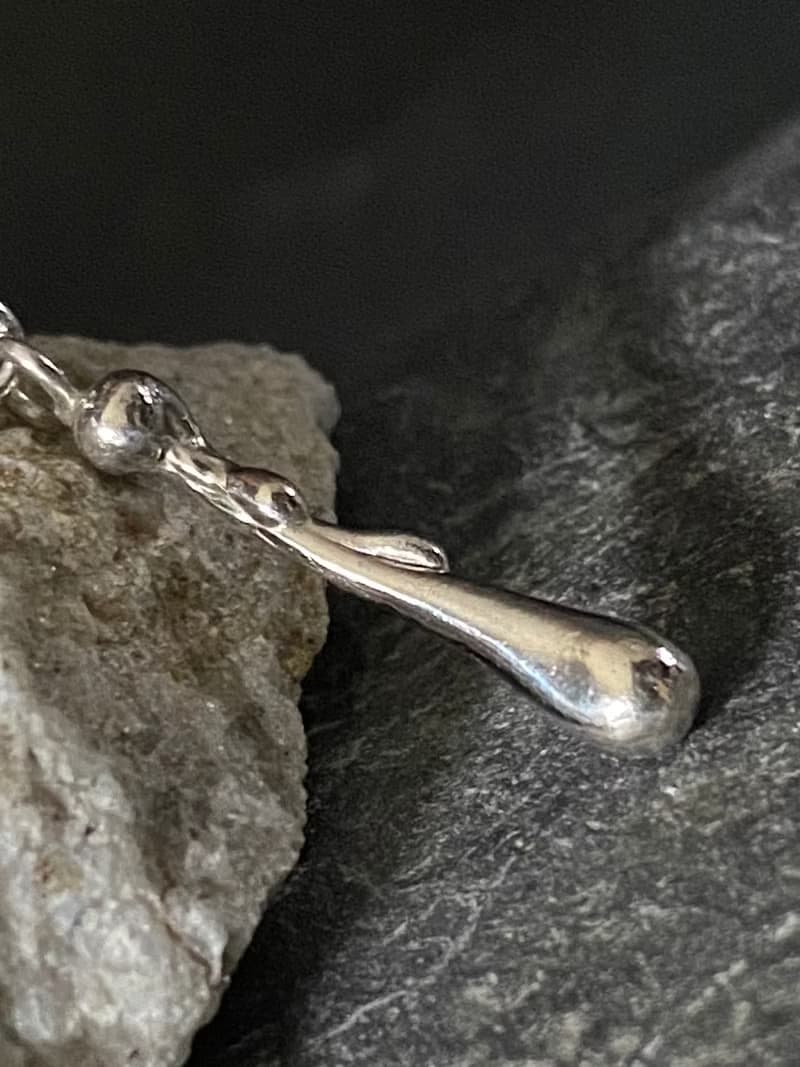 Drip earring / 淌 不對襯垂墜耳飾 (一對)