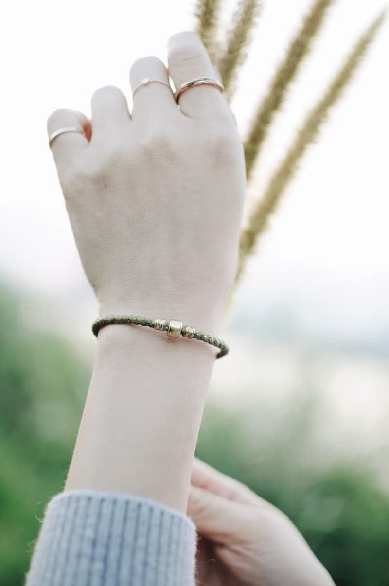 | 啟程 | 訂製 x 黃銅 x 蠟線 x 手環 x 手鍊 x 好做作