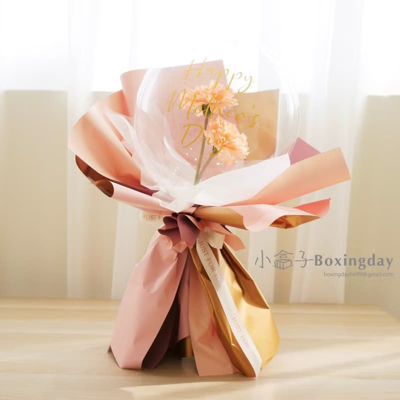 氣球花束(康乃馨款) 母親節禮物/畢業禮/生日禮/開幕禮/情人節禮