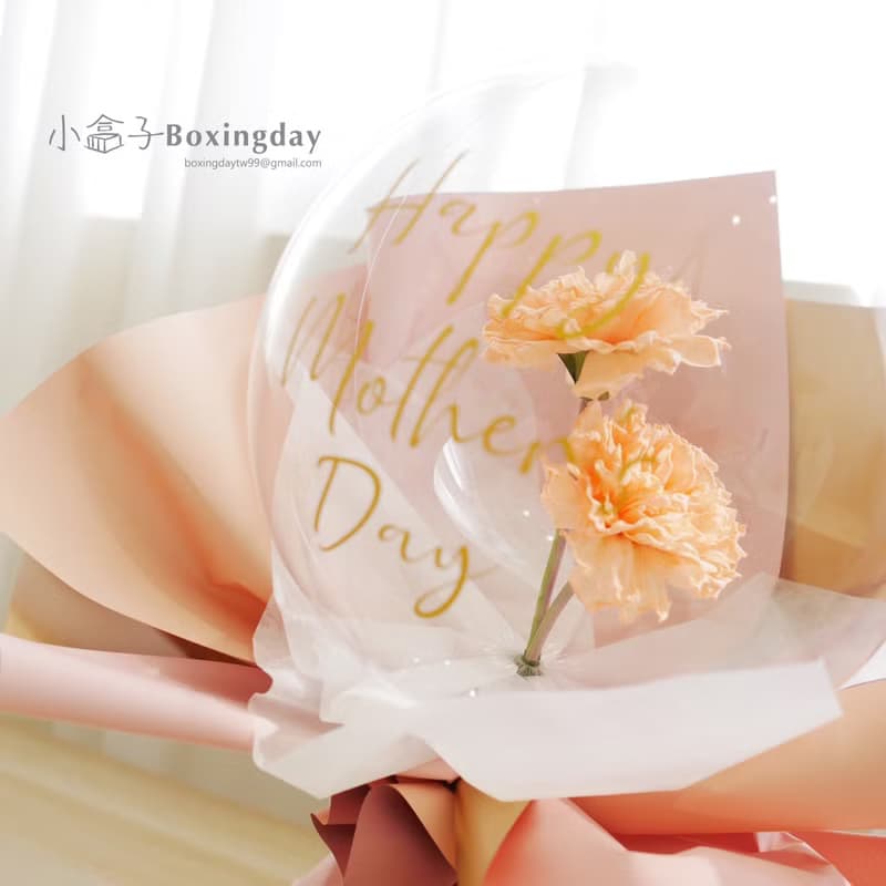 氣球花束(康乃馨款) 母親節禮物/畢業禮/生日禮/開幕禮/情人節禮