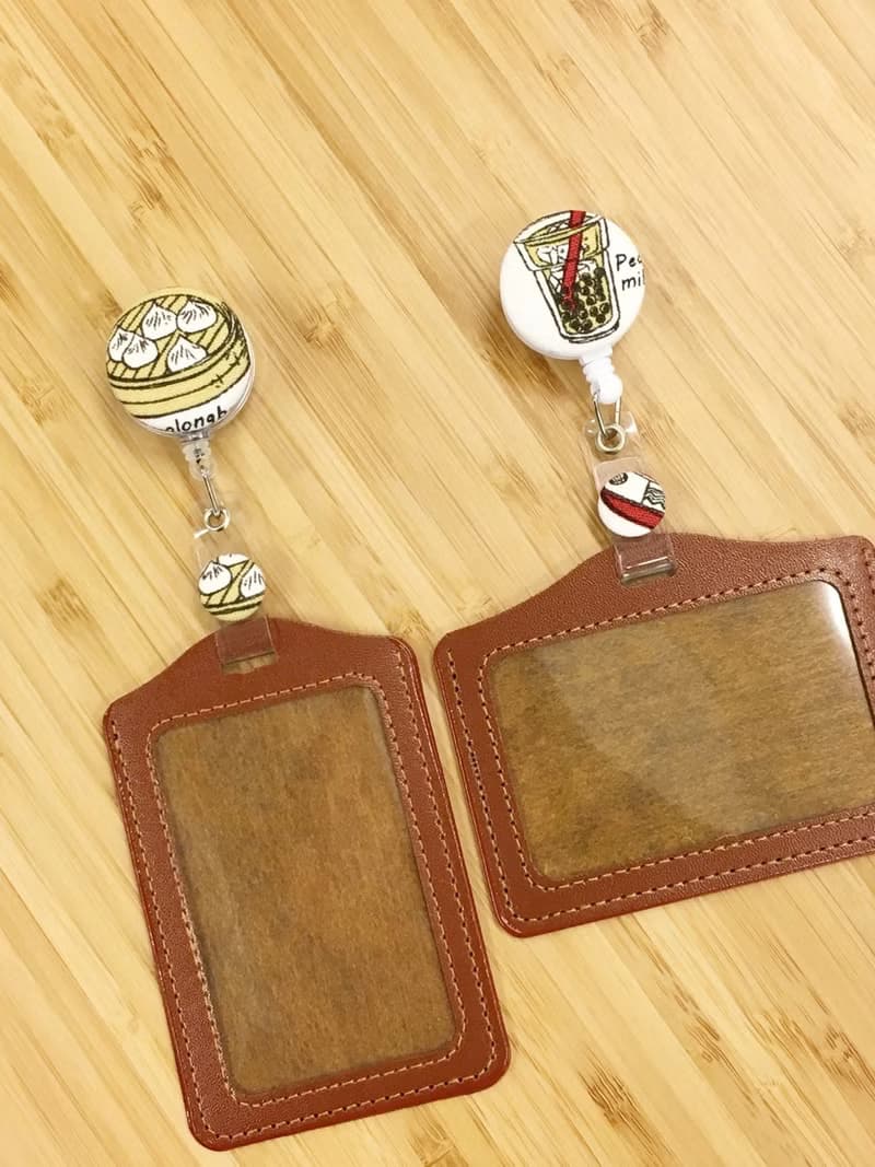手作好禮ALL PASS趣味伸縮扣環卡套 悠遊卡證件套卡夾 票卡夾 