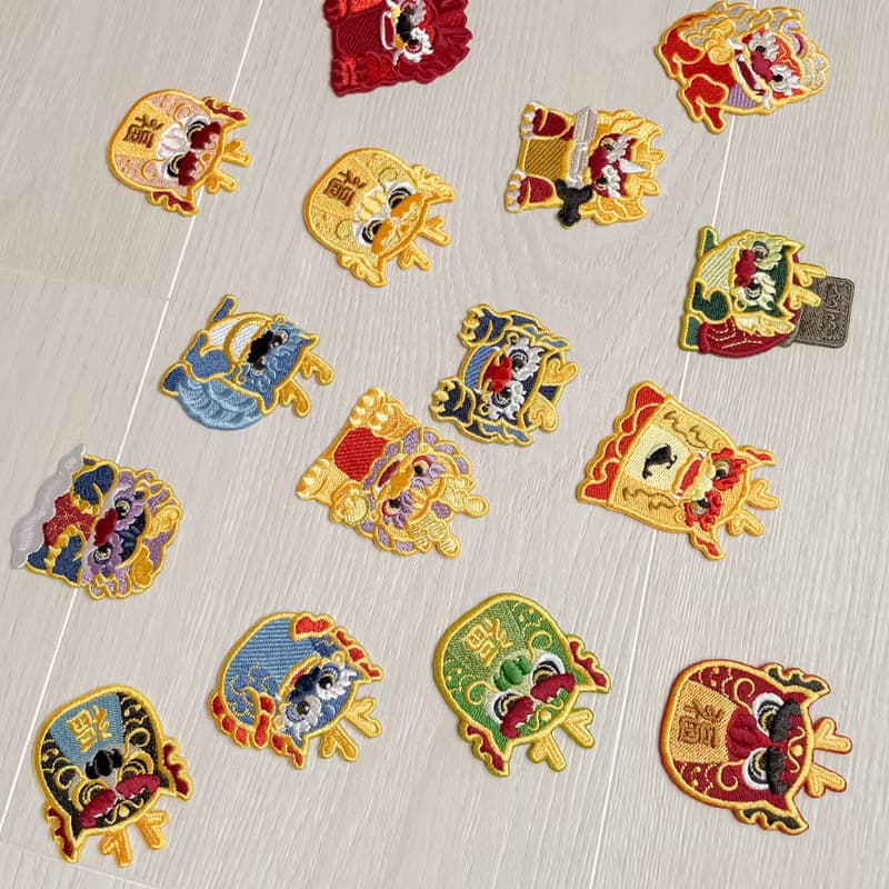【九龍子】龍王 | 燙貼 撕開即貼 刺繡貼紙