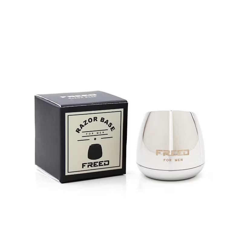 刮鬍刀專用底座-鍍鉻款 現貨 快速出貨 男生禮物