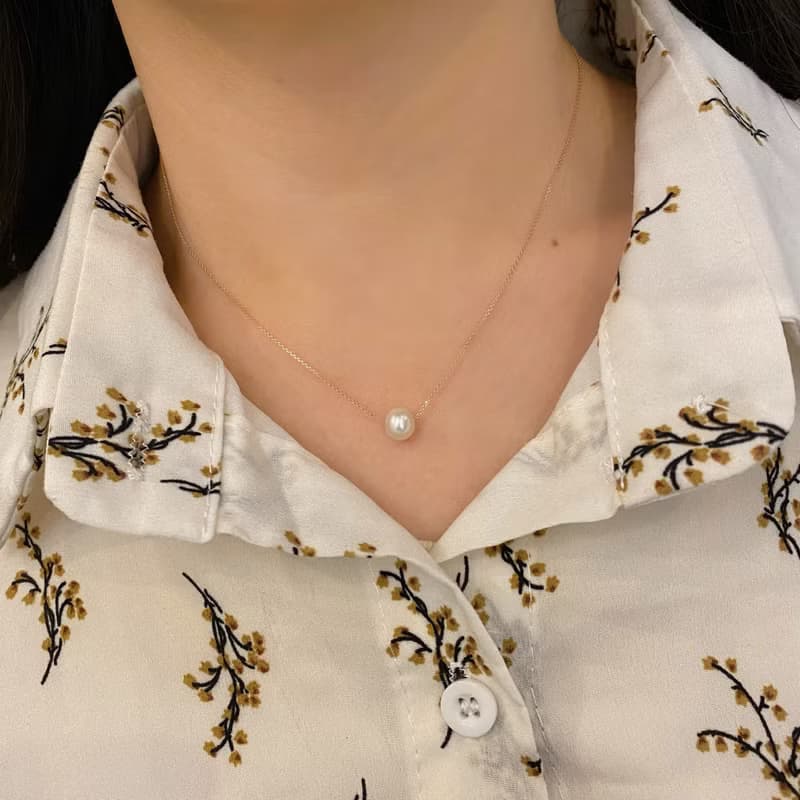 14K | 法式浪漫珍珠_項鍊