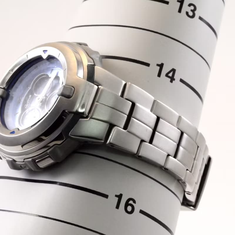送料無料 CASIO G-MS MSG-1000D 女性用腕時計 クォーツ ブルー Analog/Digital 手錶 古董錶 復古手錶 日本直送
