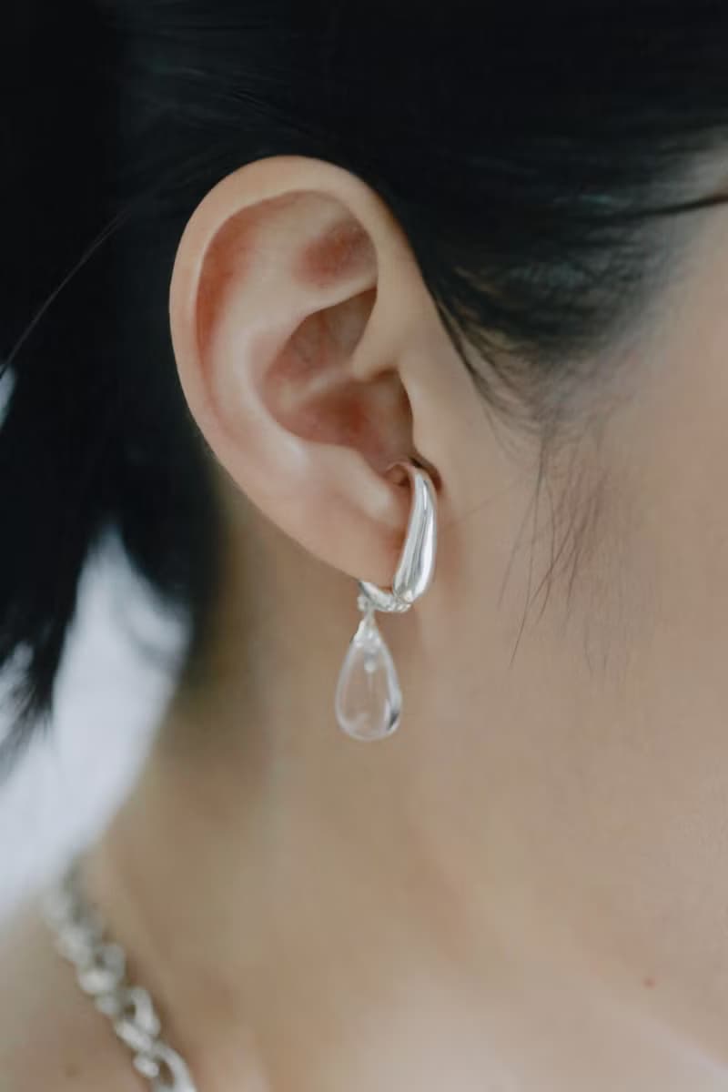 -droplet Earrings雨珠耳環