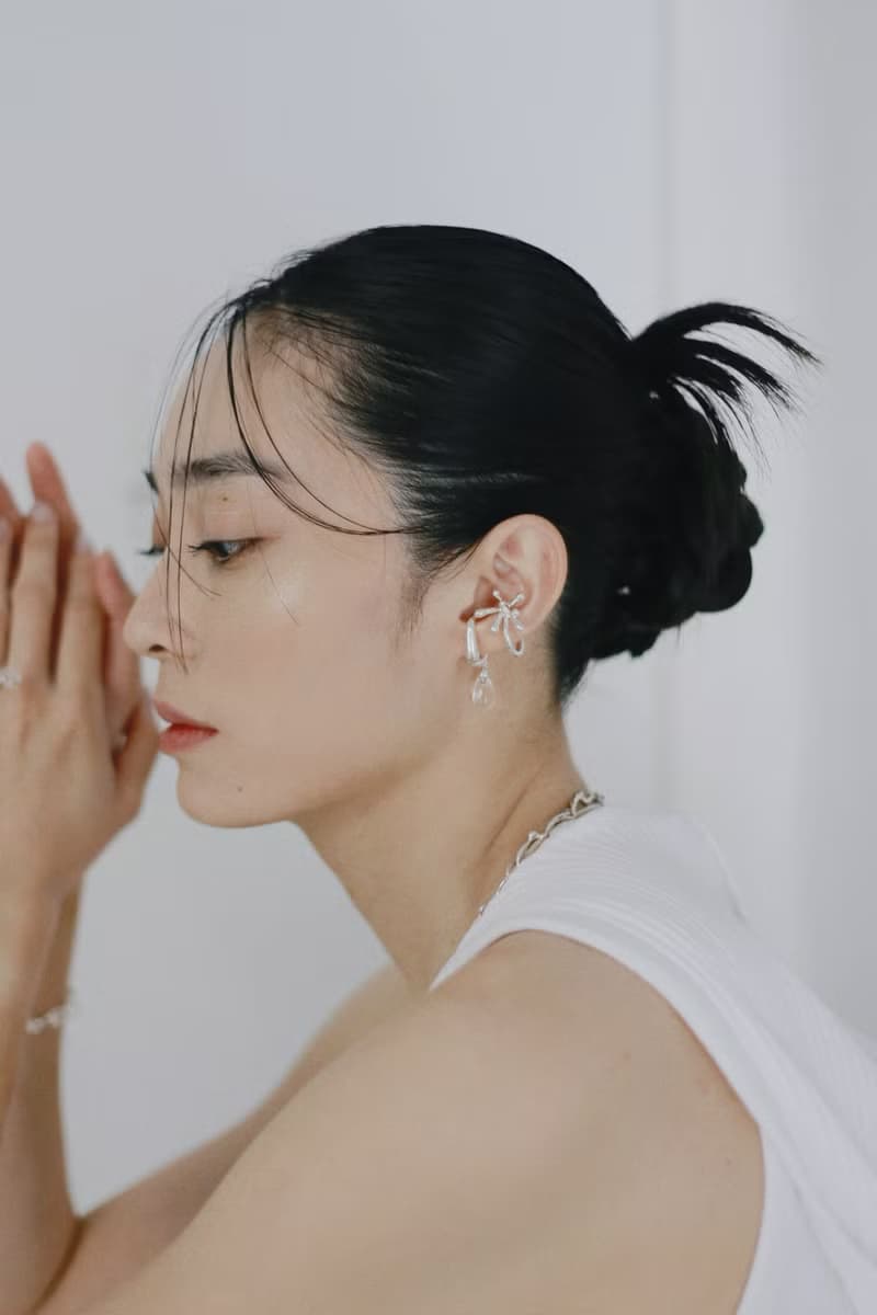 -droplet Earrings雨珠耳環